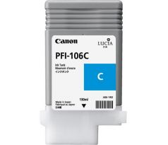 kazeta CANON PFI-106C Cyan pre iPF 6300/6300s/6350/6400/6400s/6450 (130ml) (6622B001)