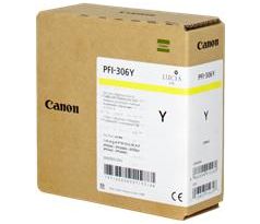 kazeta CANON PFI-306Y yellow iPF 8300/8300s/8400/8400s/9400/9400s (330 ml) (6660B001)