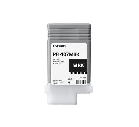 kazeta CANON PFI-107MBK matte black iPF 670/680/685/770/780/785 (130 ml) (6704B001)