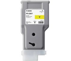 kazeta CANON PFI-206Y Yellow pre iPF 6400/6400s/6450 (300 ml) (5306B001)