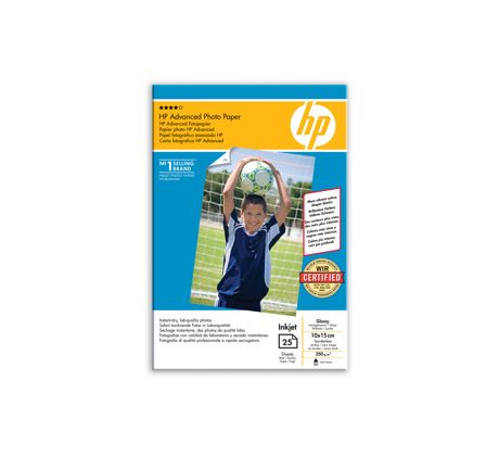 PAPIER HP Q8691A Advanced Glossy Photo,250g,10x15cm,borderless,25ks (Q8691A)