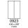 etikety RAYFILM 105x297 univerzálne biele R01000923A (100 list./A4) (R0100.0923A)