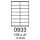 etikety RAYFILM 105x41 univerzálne biele R01000933A (100 list./A4) (R0100.0933A)