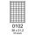 etikety RAYFILM 38x21,2 vysokolesklé biele laser R01190102A (100 list./A4) (R0119.0102A)