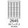 etikety RAYFILM 45,7x21,2 univerzálne biele R01002645A (100 list./A4) (R0100.2645A)