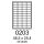 etikety RAYFILM 48,5x25,4 univerzálne biele R01000203A (100 list./A4) (R0100.0203A)