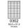 etikety RAYFILM 52,5x21,2 univerzálne biele eco R0ECO0302A (100 list./A4) (R0ECO.0302A)