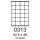 etikety RAYFILM 52,5x48 univerzálne biele R01000313F (1.000 list./A4) (R0100.0313F)