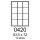 etikety RAYFILM 63,5x72 univerzálne biele R01000420A (100 list./A4) (R0100.0420A)