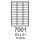 etikety RAYFILM 64x21 univerzálne biele R01007001A (100 list./A4) (R0100.7001A)