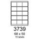 etikety RAYFILM 68x50 univerzálne žlté R01213739A (100 list./A4) (R0121.3739A)