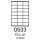 etikety RAYFILM 70x41 univerzálne biele R01000533A (100 list./A4) (R0100.0533A)