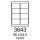 etikety RAYFILM 96x63,5 univerzálne biele R01003643A (100 list./A4) (R0100.3643A)