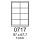 etikety RAYFILM 97x67,7 univerzálne biele R01000717A (100 list./A4) (R0100.0717A)
