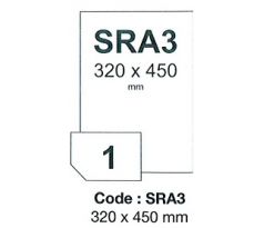 fólia RAYFILM lesklá transparentná samolepiaca laser 300ks/SRA3 (R0400.SRA3D)