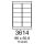 etikety RAYFILM 96x50,8 matné biele polyesterové laser R05023614A (100 list./A4) (R0502.3614A)