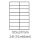 etikety ECODATA Samolepiace 105x37 univerzálne biele (1000 listov A4/bal.) (ECO-10503700F)