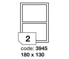 etikety RAYFILM 180x130 univerzálne biele R01003945A (100 list./A4) (R0100.3945A)