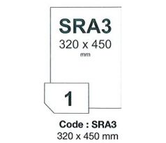 fólia RAYFILM biela matná nepriehľadná pre laser 300ks/SRA3, 125µm (R1070.SRA3D)