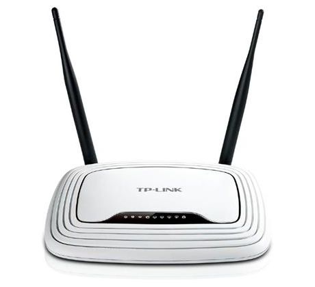 Wireles router TP-LINK TL-WR841N, 300 Mbps, 4-Port 10/100 Mbps Switch, MIMO, QoS, QSS, SPI firewall, dve fixné antény (TL-WR841N)