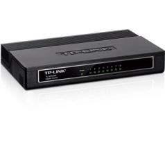 Mini Desktop Gigabit Switch TP-LINK TL-SG1008D 8-port 10/100/10000M, 8x 10/100/1000M RJ45 ports, Plastic case (TL-SG1008D)