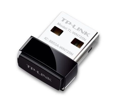 Wireless N Nano USB Adapter TP-LINK TL-WN725N 150Mbps, 802.11n/g/b (TL-WN725N)