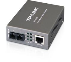 TP-LINK MC110CS Optický konvertor: 10/100Mbps RJ45 to 100Mbp single-mode SC fiber Converter, Full-duplex,up to 20 Km (MC110CS)