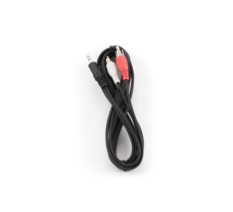 3.5 mm stereo to RCA plug cable, 2.5 m (CCA-458-2.5M)