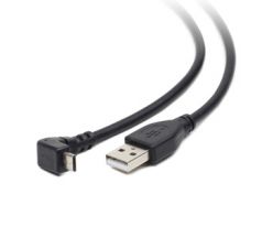 Micro-USB cable, 1 m, white color (CCP-mUSB2-AMBM-W-1M)
