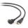 HDMI High speed 90 degrees male to straight male connectors cable,  19 pins gold-plated connectors, 1.8m, bulk package (CC-HDMI490-6)