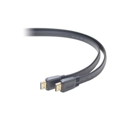 HDMI male-male flat cable, 3 m, black color (CC-HDMI4F-10)