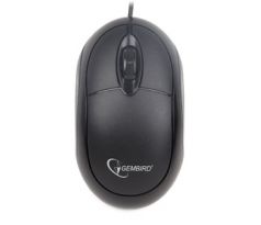 Optical mouse, USB, black (MUS-U-01)