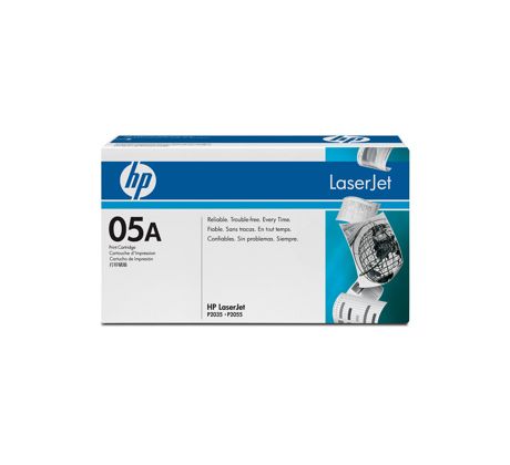 TONER HP CE505D Čierny P2035 P2055d/dn Dvojbalenie (2x 2300 str.) (CE505D)