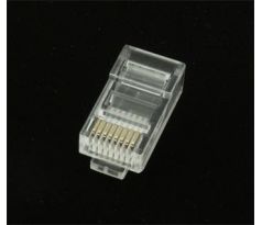 Modular plug 8P8C for solid CAT6 LAN cable (LC-8P8C-002)