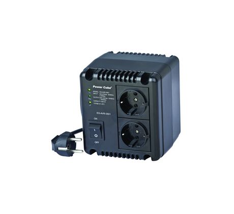 Automatic AC voltage regulator and stabilizer, LED, 220 V AC, 1000 VA (EG-AVR-1001)
