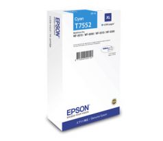 kazeta EPSON WF8000 cyan XL (4000 str.) (C13T75524N)