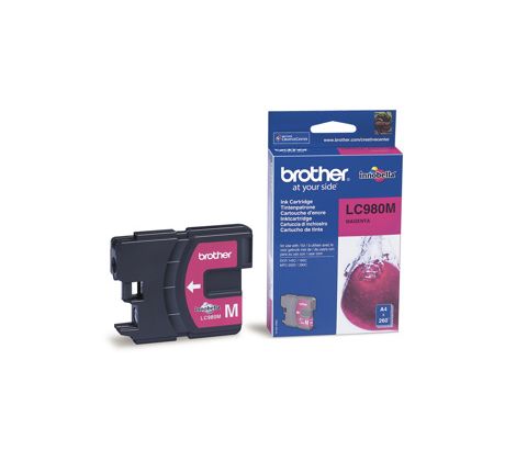 kazeta BROTHER LC-980 Magenta DCP-145C/165C (300 str.) (LC980M)