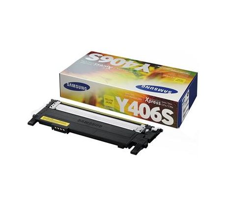 toner SAMSUNG CLT-Y406S CLP 360/365, CLX 3300/3305 yellow (CLT-Y406S/ELS (SU462A))