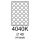 etikety RAYFILM 40mm kruh univerzálne biele R01004040KA (100 list./A4) (R0100.4040KA)