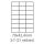 etikety Samolepiace 70x42,4 univerzálne biele (1000 listov A4/bal.) (ECO-07004200F)