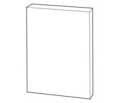 krabica RAYFILM bez potlače, biela, na 100 listov A3 (WHITEBOX-A3)