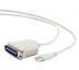 Kábel Bitronics adaptér z USB na paralelny port LPT C36M, 1,8m (CUM360)